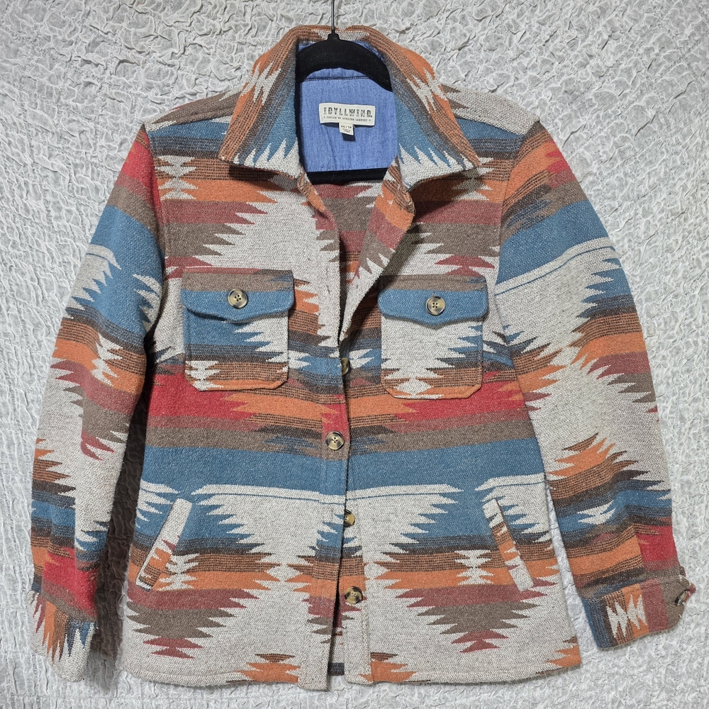 Idyllwind Indigo Multicolor Wool Women's Western Jacket Cowgirl